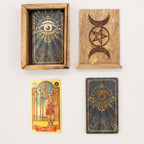 Small Tarot Card Box with Holder