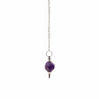 Amethyst Faceted Gemstone Pendulum