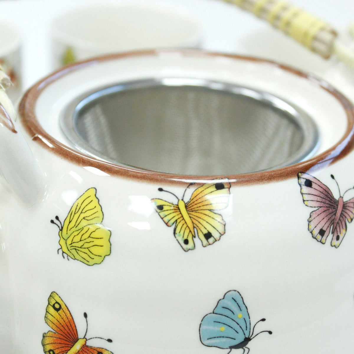 Butterfly Herbal Teapot Set