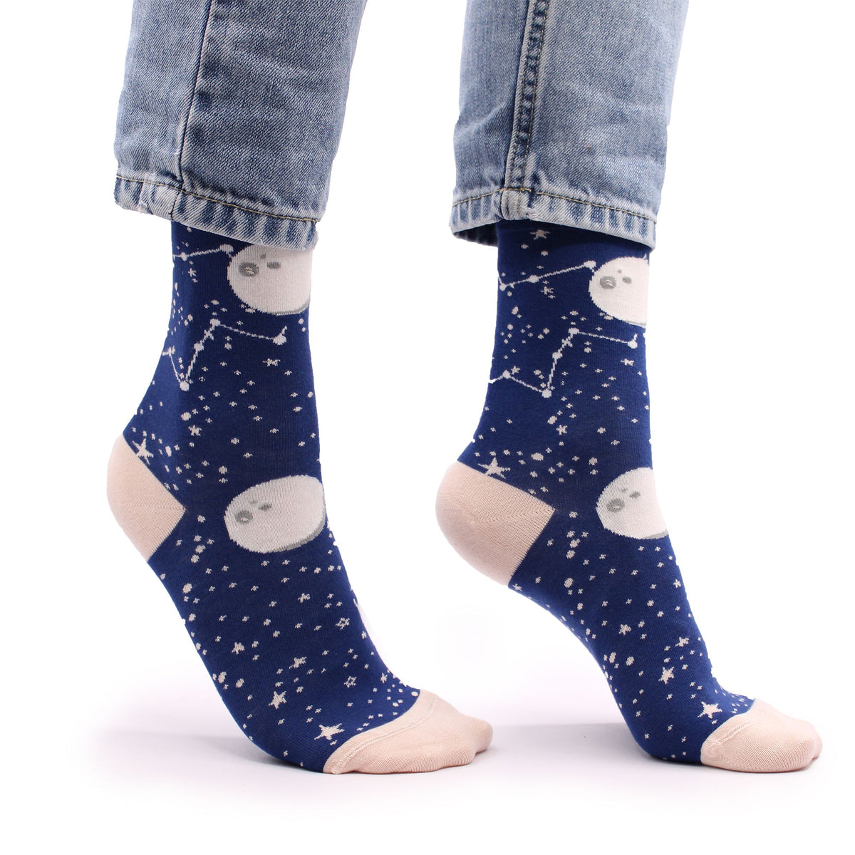 Moon Walk Bamboo Socks – Size 36–40