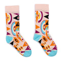 Psychedelic Evil Eye Bamboo Socks – UK 4–7