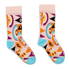 Psychedelic Evil Eye Bamboo Socks – UK 4–7