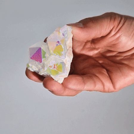 Angel Aura Quartz Geode – 100–150g