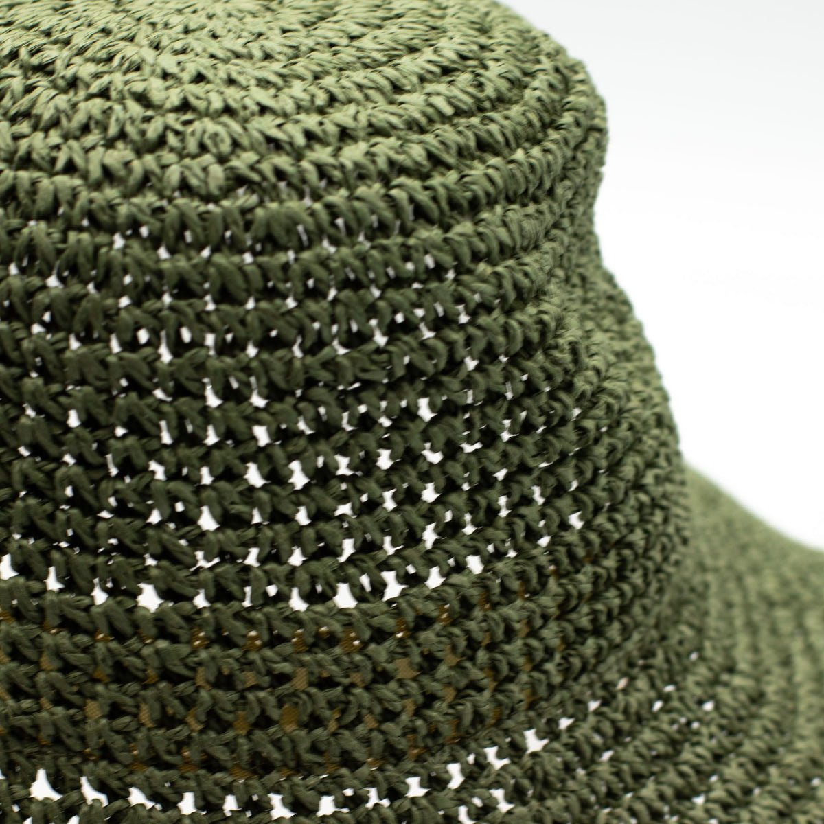 Moss Green Floppy Straw Sun Hat – Nomad Sari