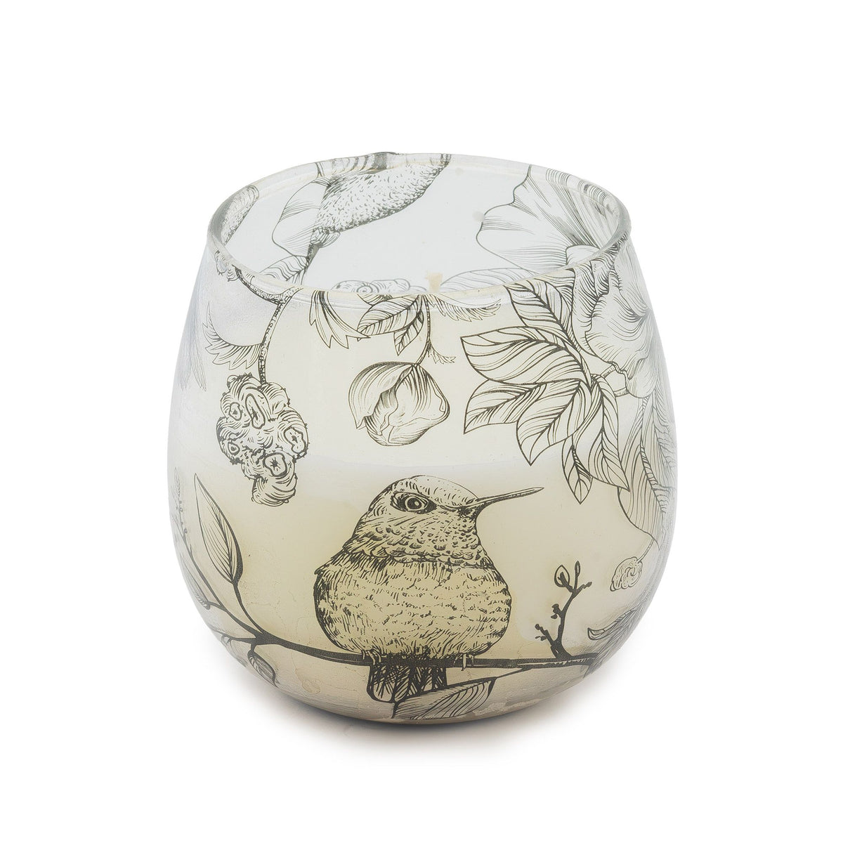 Drawn By Flame Glass Jar Candle – Small