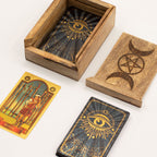 Small Tarot Card Box with Holder
