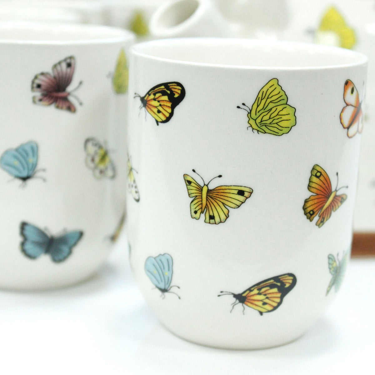 Butterfly Herbal Teapot Set