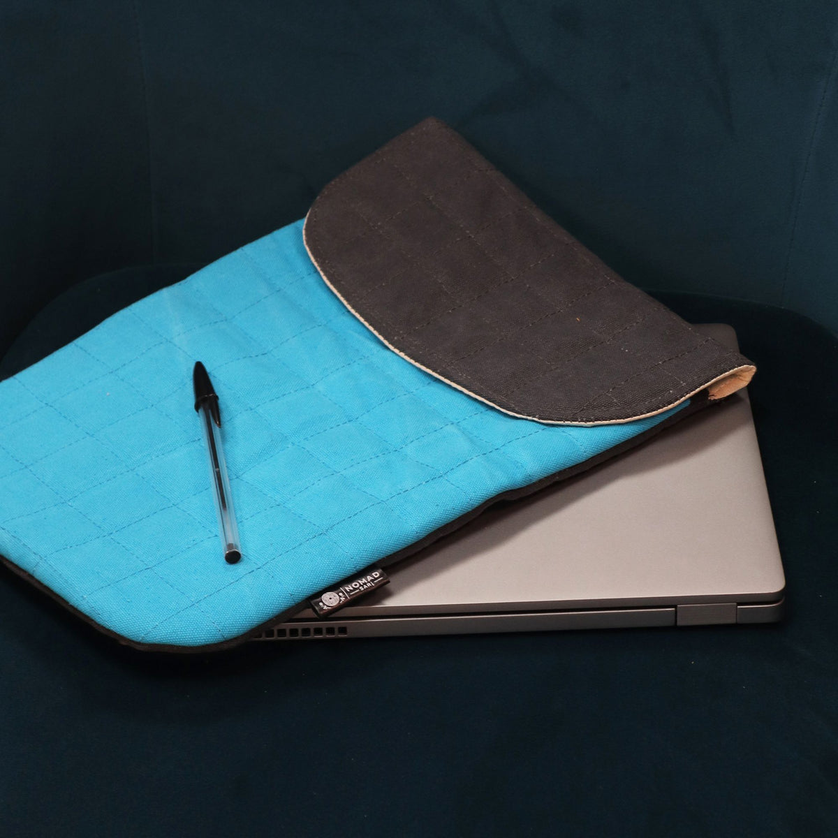 13-Inch Padded Laptop Pouch – Crazy Yellow