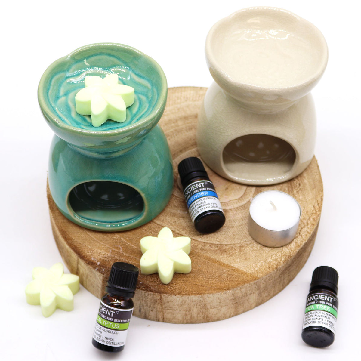 Ivory Tree of Life Oil Burner