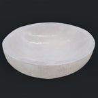 Selenite Round Bowl – 15cm