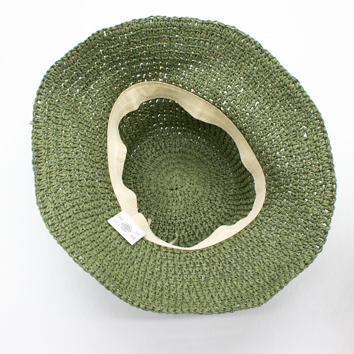 Moss Green Floppy Straw Sun Hat – Nomad Sari