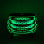 Ribbed Aroma Diffuser with Colour-Changing Light