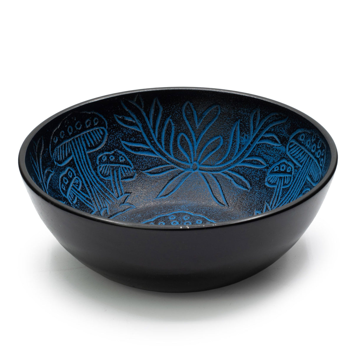Blue Magic Mushroom Aluminium Singing Bowl – 20cm