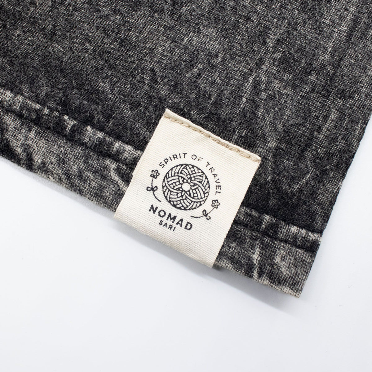 Nomad Sari Rebel Charcoal T-Shirt – Medium