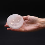 Selenite Round Bowl – 8cm