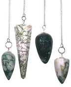 Tree Agate Gemstone Pendulum
