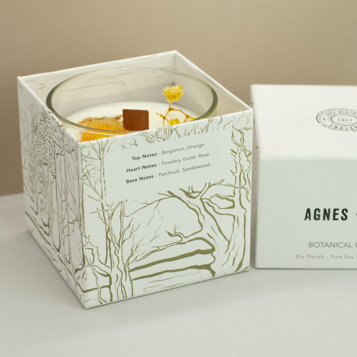 Agnes + Cat Rydal Oudh Botanical Soy Wax Candle
