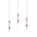 Rose Quartz Three-Piece Pendulum Set