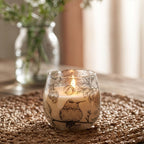 Drawn By Flame Glass Jar Candle – Small
