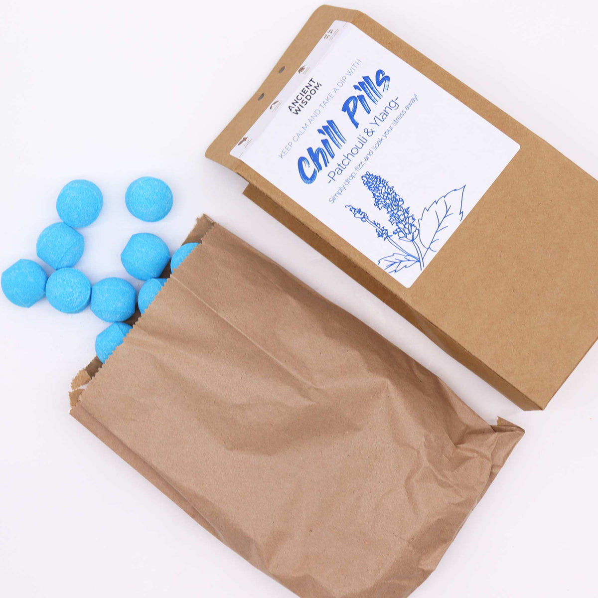 Ylang Ylang and Patchouli Bath Gift Pack – 350g