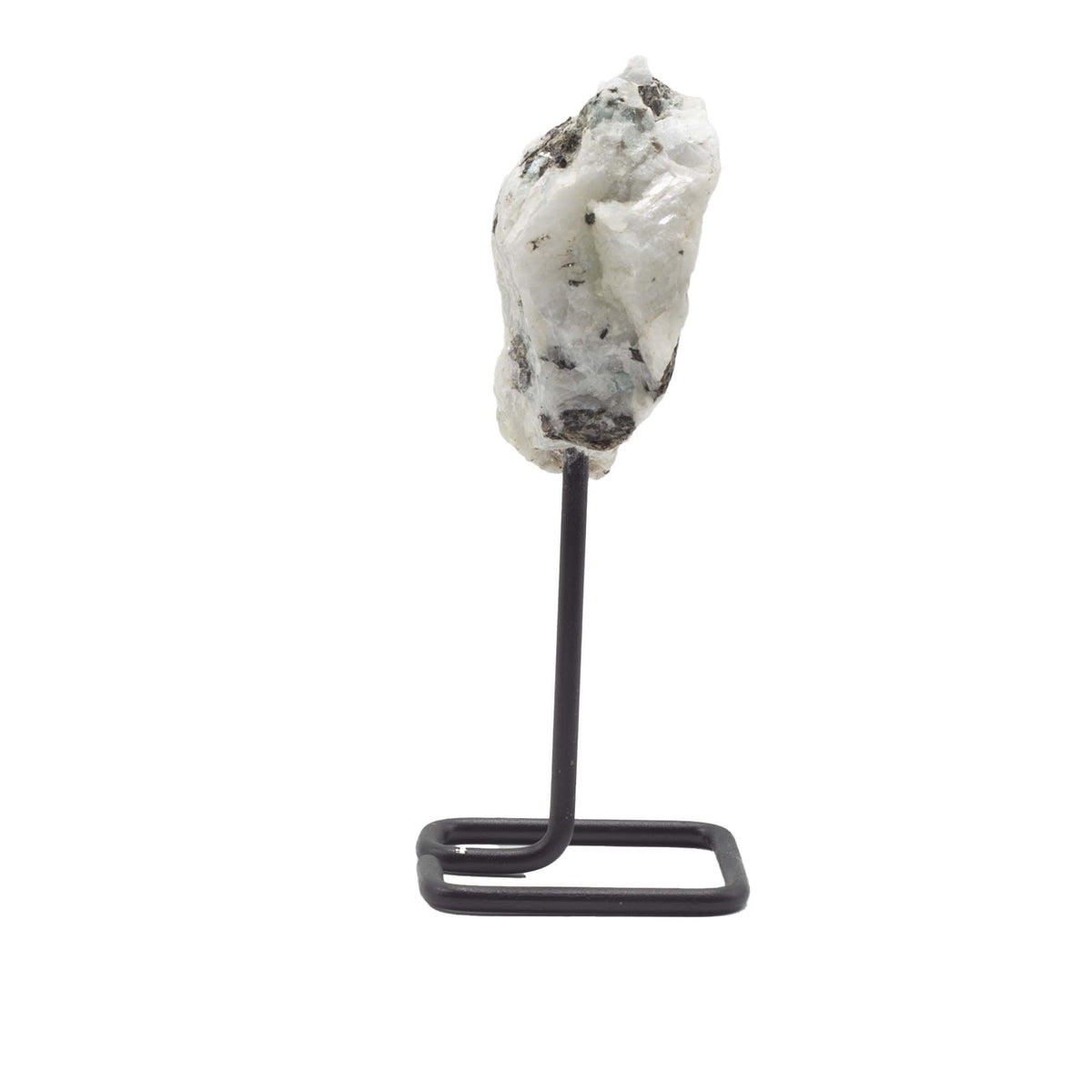 Rainbow Moonstone Mineral Specimen on Stand