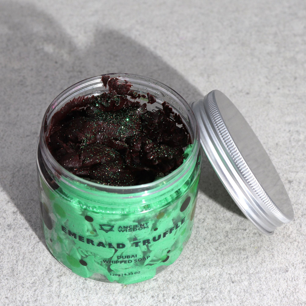 Dubai Emerald Truffle Whipped Soap – 120g