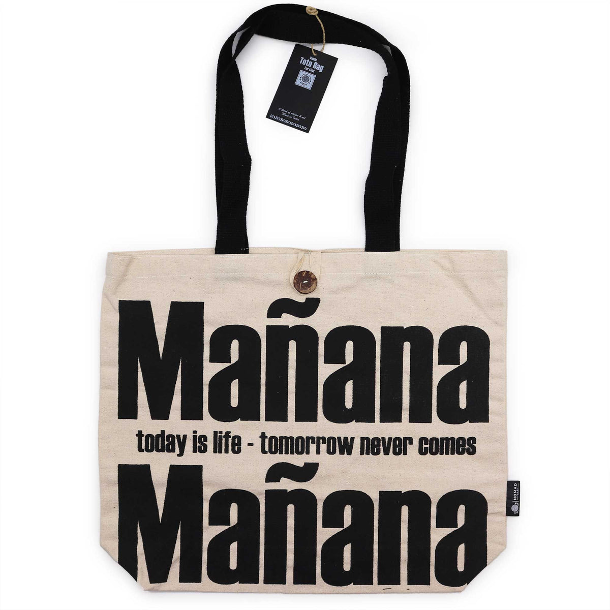 Manana Manana Natural Tote Bag – 10oz