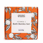 Vitamin C Bath Bomb Set – Aromatherapy Quartet