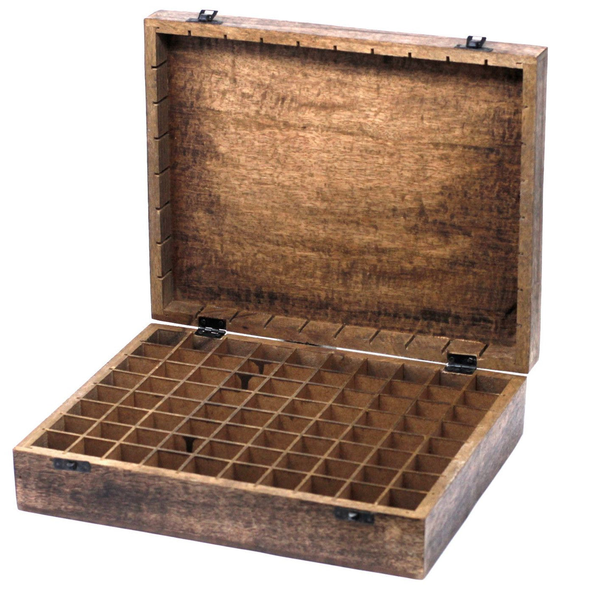 Floral Carved Aromatherapy Box – Mango Wood