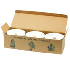 Lemon and Honeysuckle Botanical Soy Candles