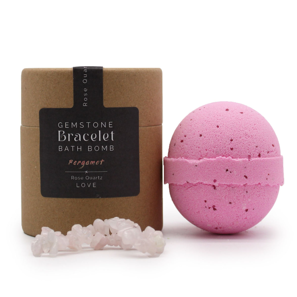 Rose Quartz Bracelet Bath Bomb