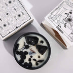 The King of Swords Crystal Magic Flower Candle