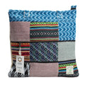 Patchwork Kathmandu Tote Bag – Dhaka Design – 37 x 38cm