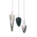 Tree Agate Gemstone Pendulum
