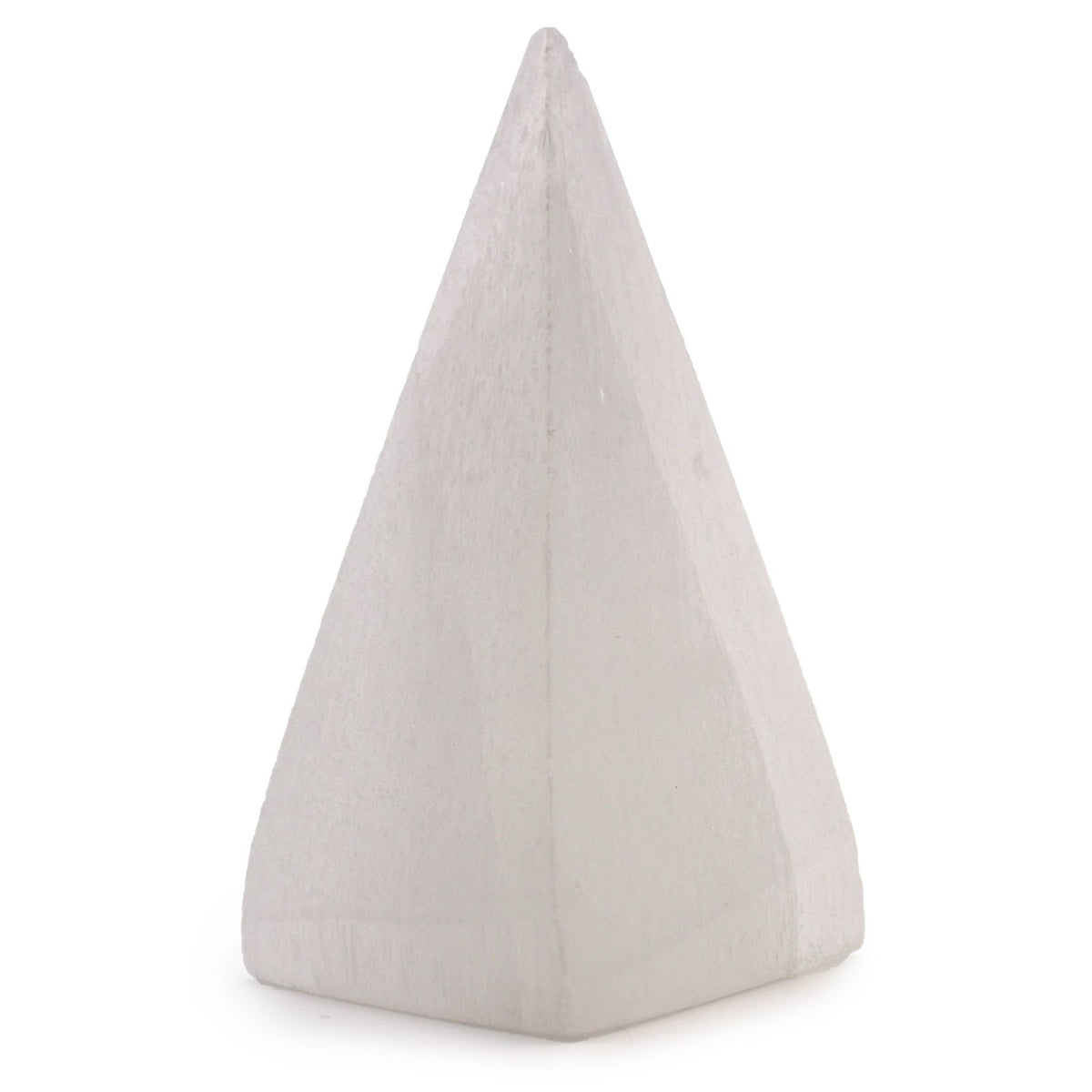 Large Selenite Crystal Pyramid – 10cm