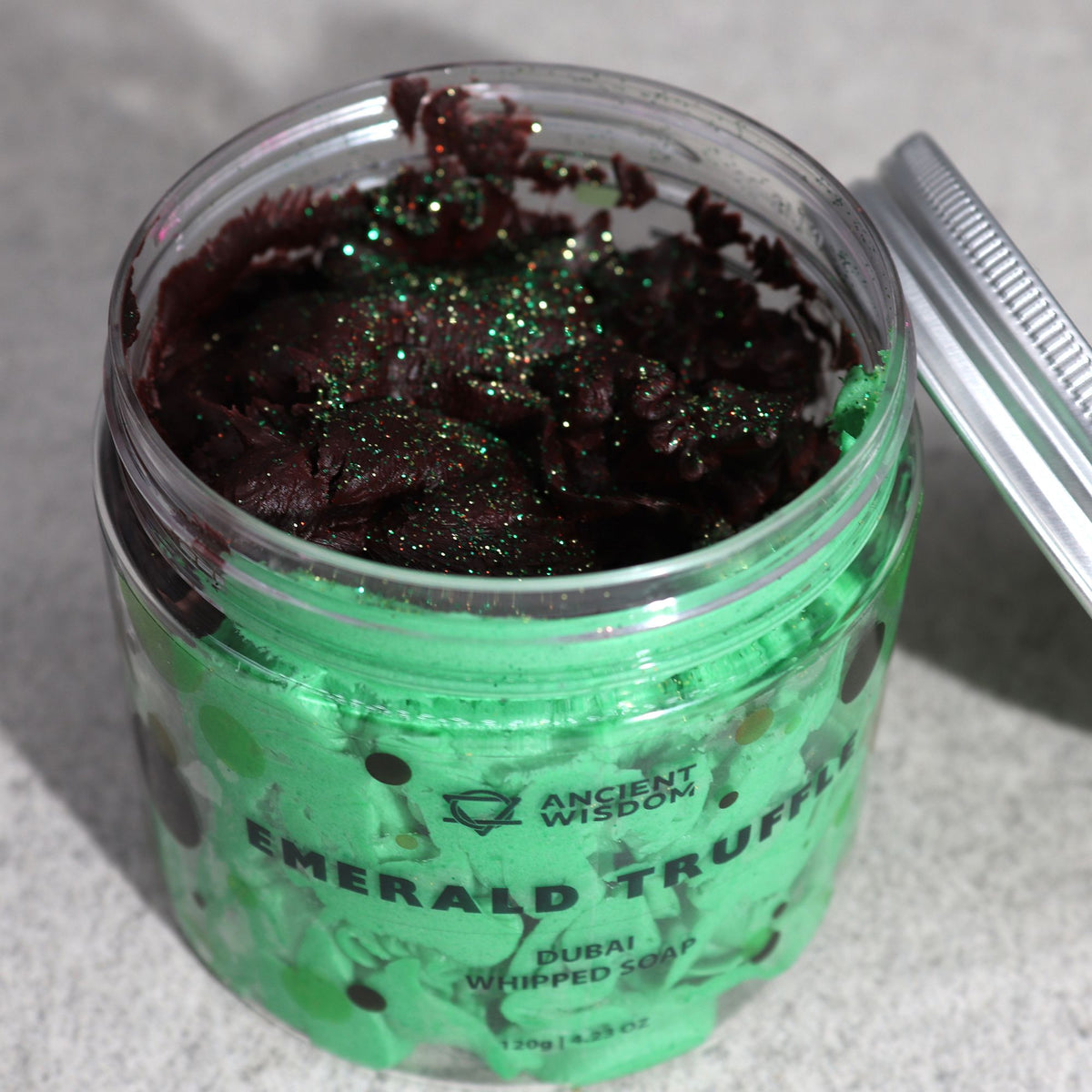 Dubai Emerald Truffle Whipped Soap – 120g