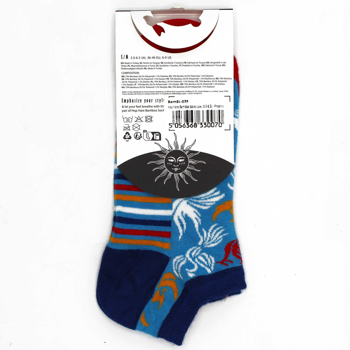 Phoenix Low Trainer Socks – 36–40