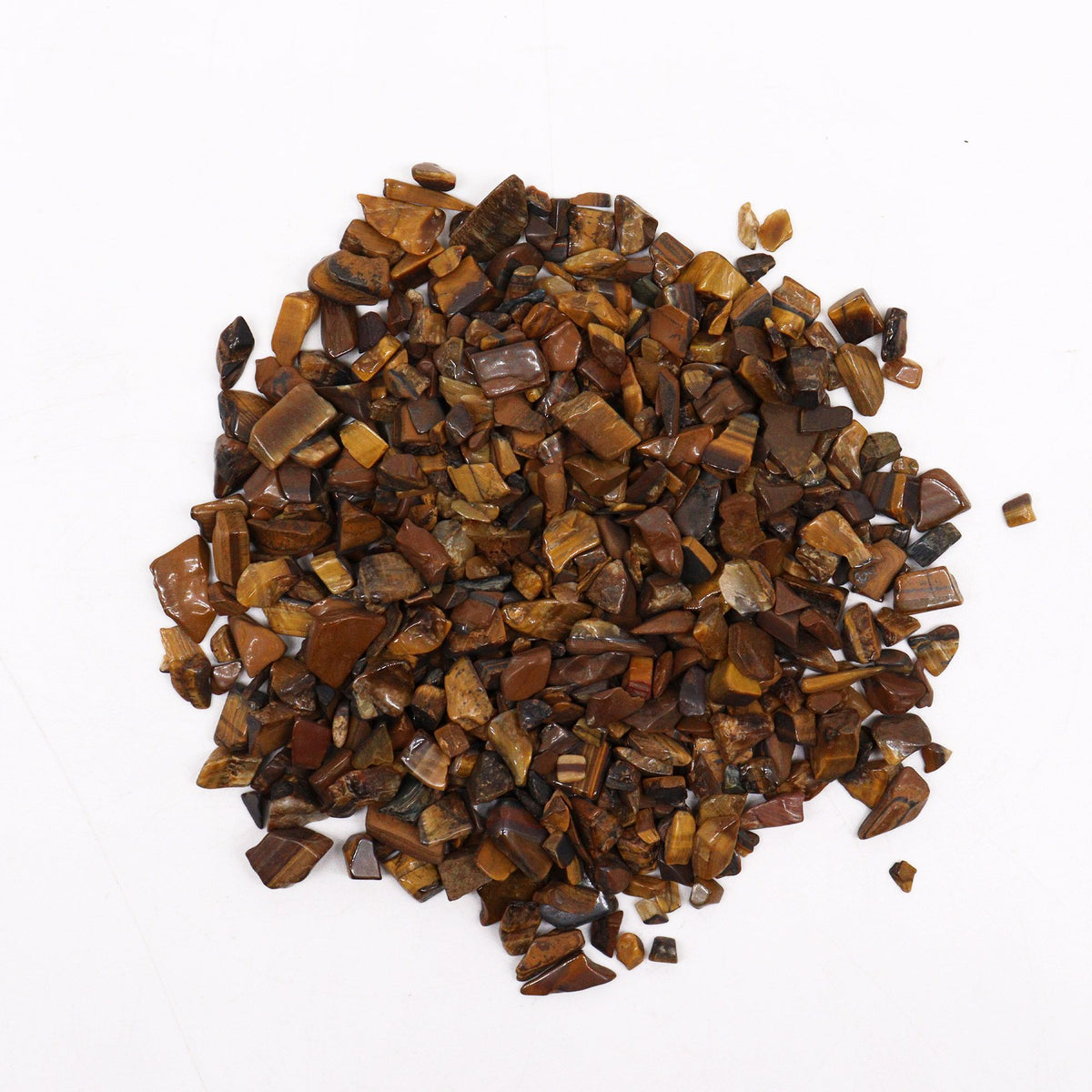 Tiger's Eye Gemstone Chips – 1kg