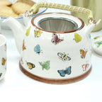 Butterfly Herbal Teapot Set