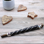Copper Tiger’s Eye Crystal Healing Wand
