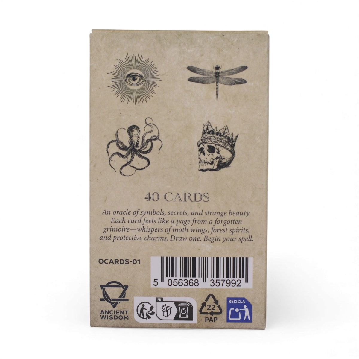 The Spellbook Witchcraft Oracle Cards