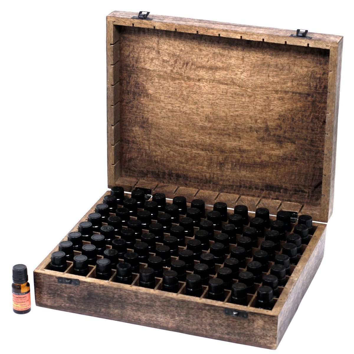 Floral Carved Aromatherapy Box – Mango Wood