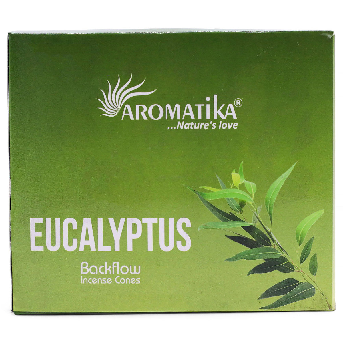 Eucalyptus Masala Backflow Incense Cones – Pack of 10