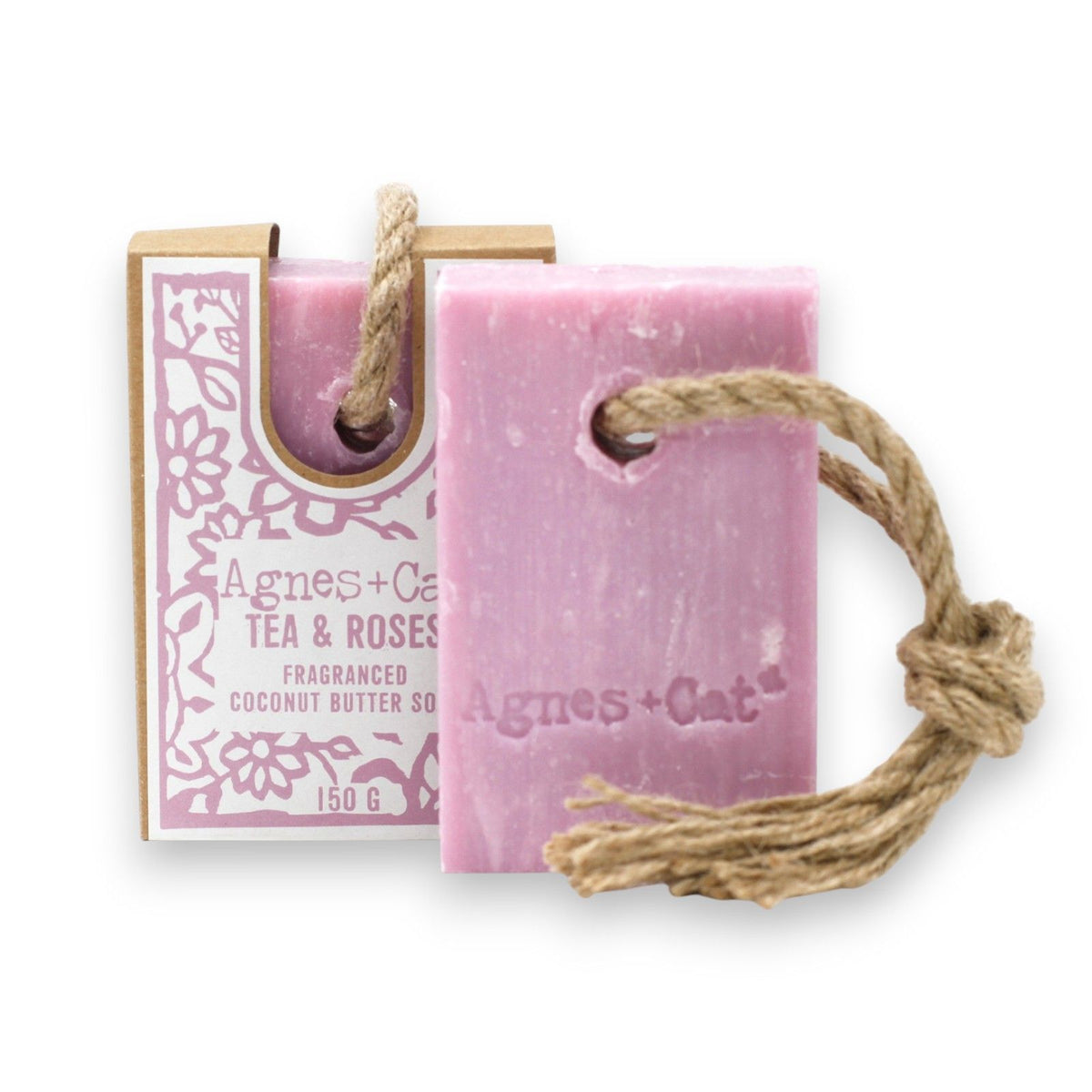 Tea and Roses Soap on a Rope