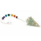 Om Symbol Orgonite Chakra Pendulum