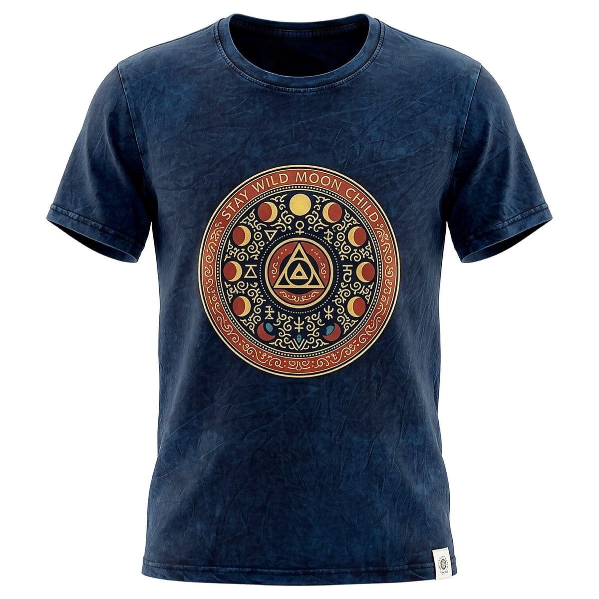 Stay Wild Moon Child T-Shirt – Blue, XL
