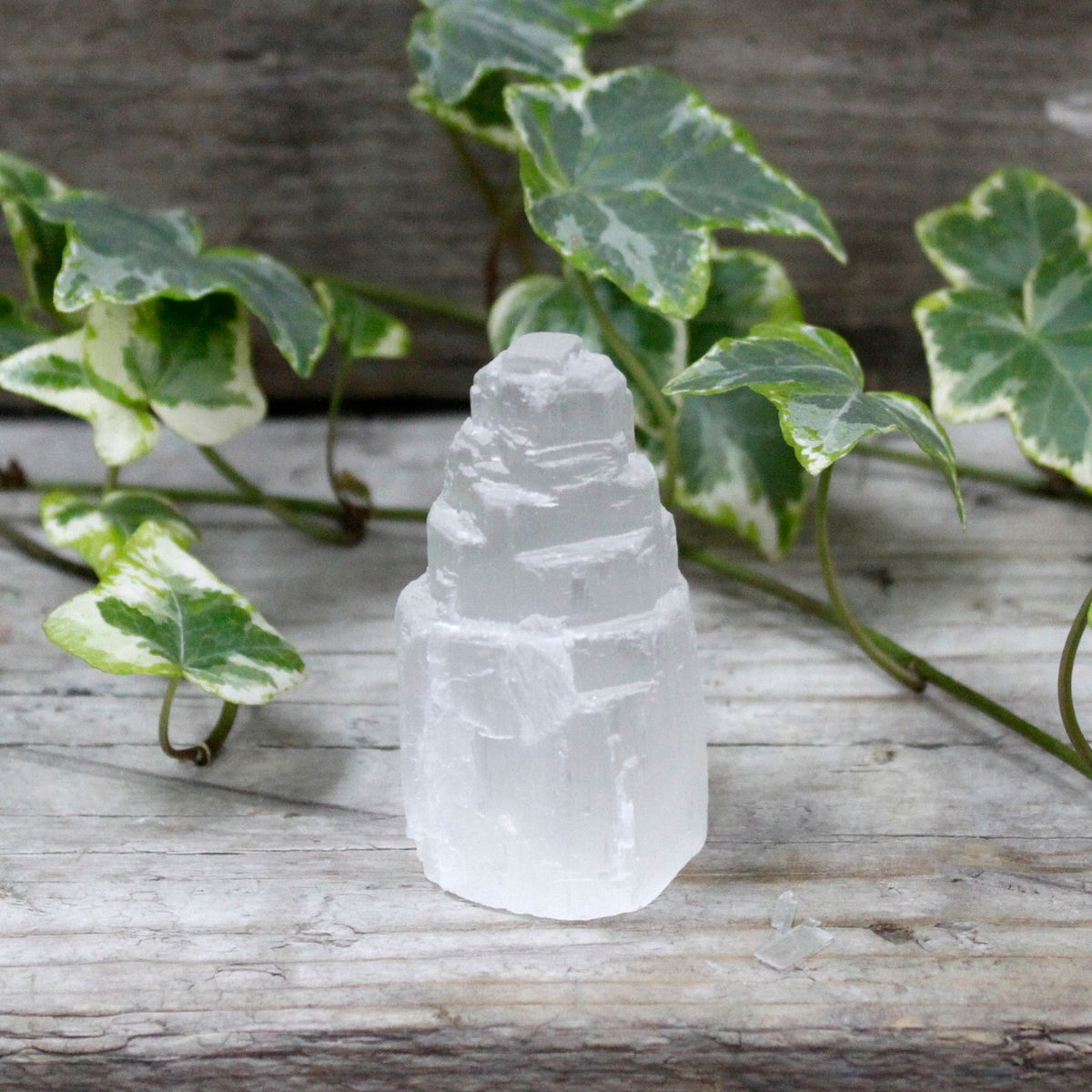 Natural Selenite Tower – 5cm