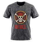 Nomad Sari Rebel Charcoal T-Shirt – Large