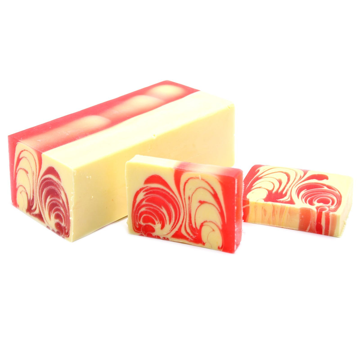 Strawberry Scented Handmade Soap Loaf – 1.2kg