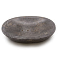 Oval Grey Marble Soap Dish